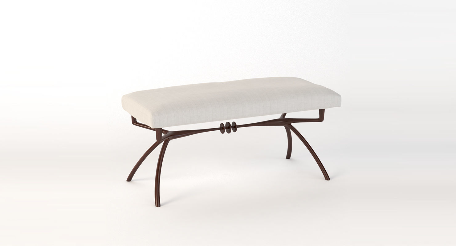 Atlante Bench by Alexandre Loge 3D model_8