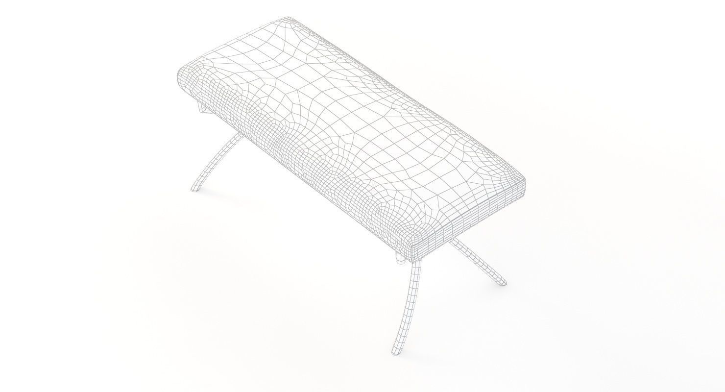 Atlante Bench by Alexandre Loge 3D model_10
