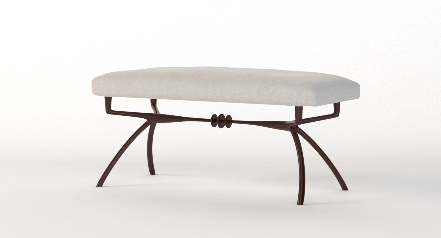 Atlante Bench by Alexandre Loge 3D model_7