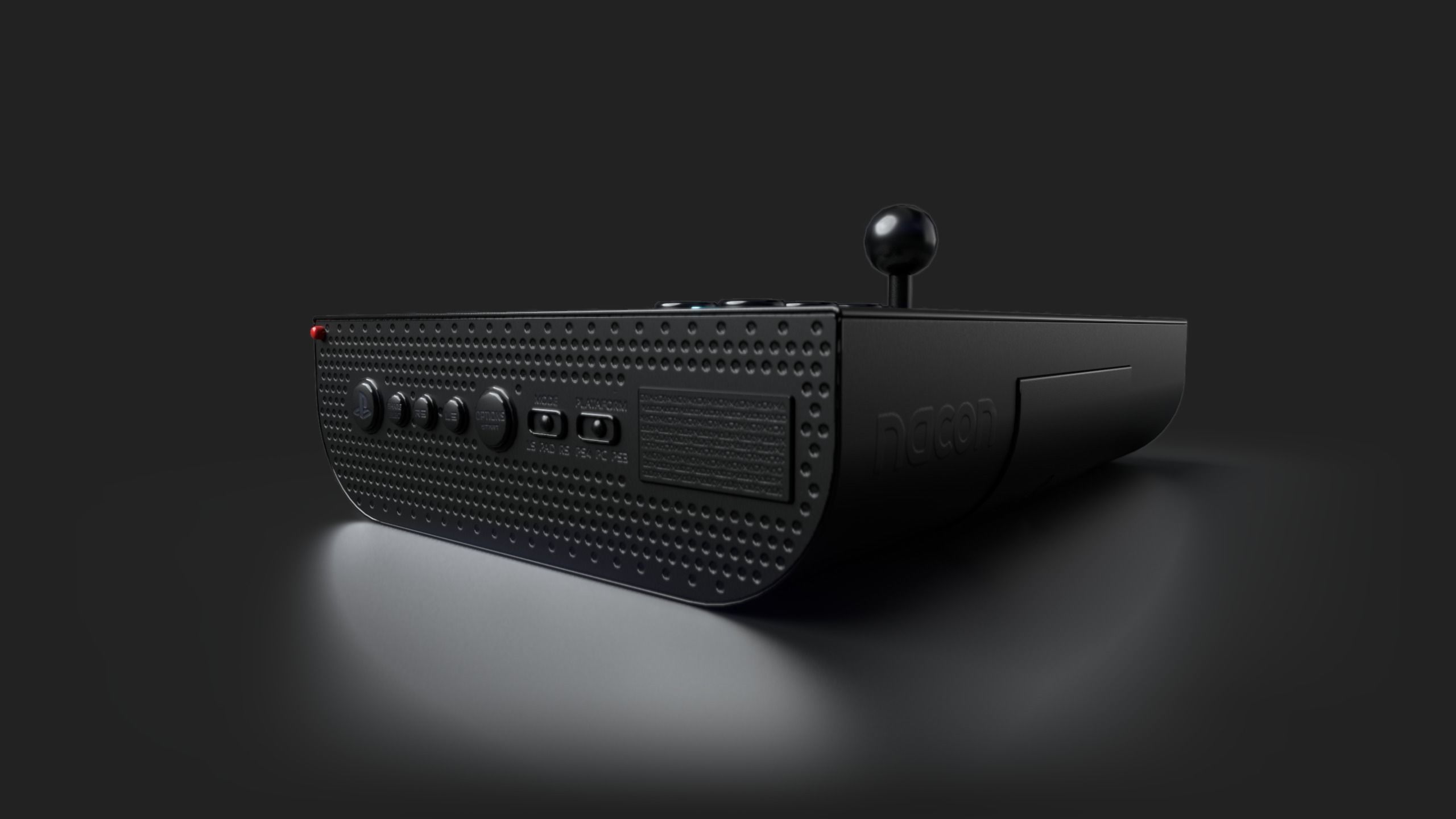 ArcadeFight Stick Nacon Daija Low-poly 3D model_3