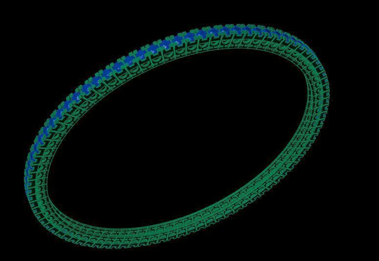 Bracelet 3D print model_2