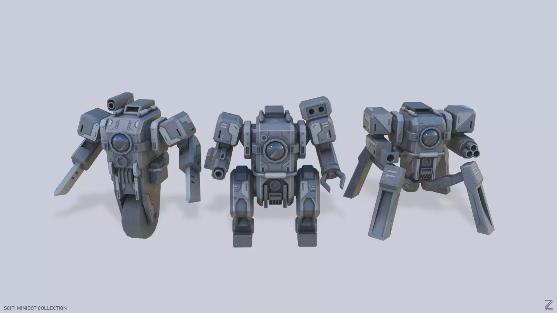Scifi Mini bot collection _0