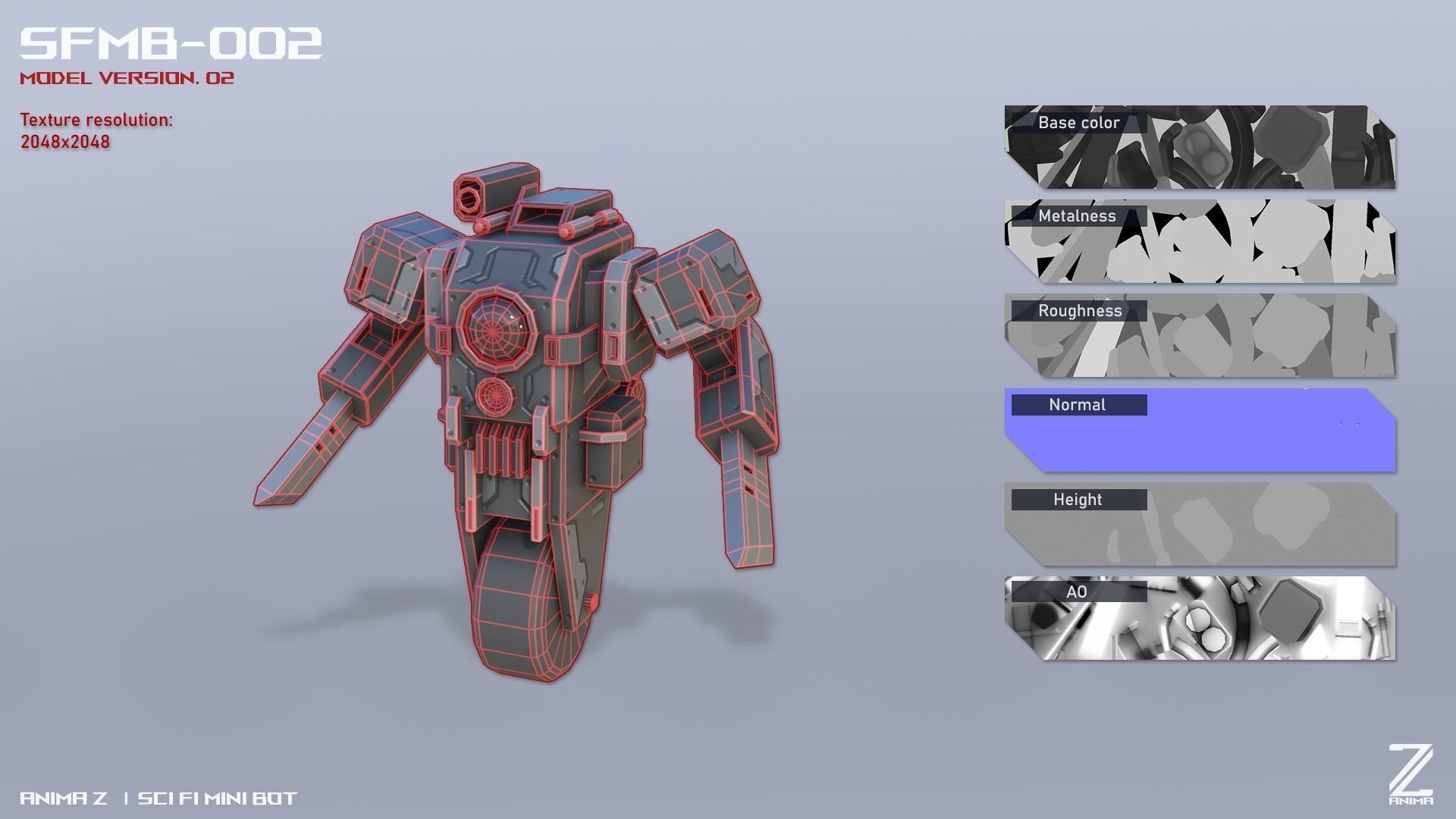 Scifi Mini bot collection _7