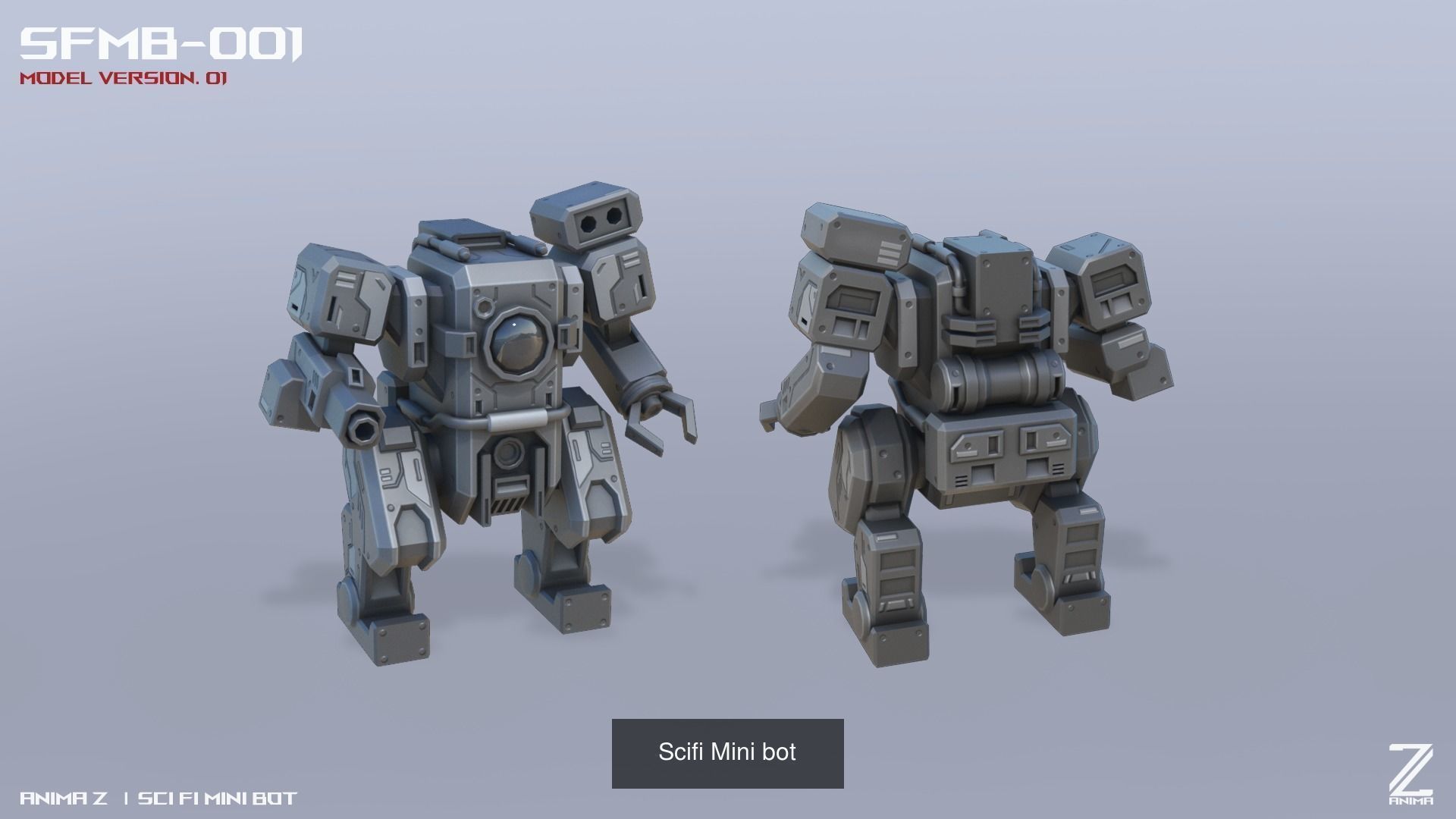Scifi Mini bot collection _2