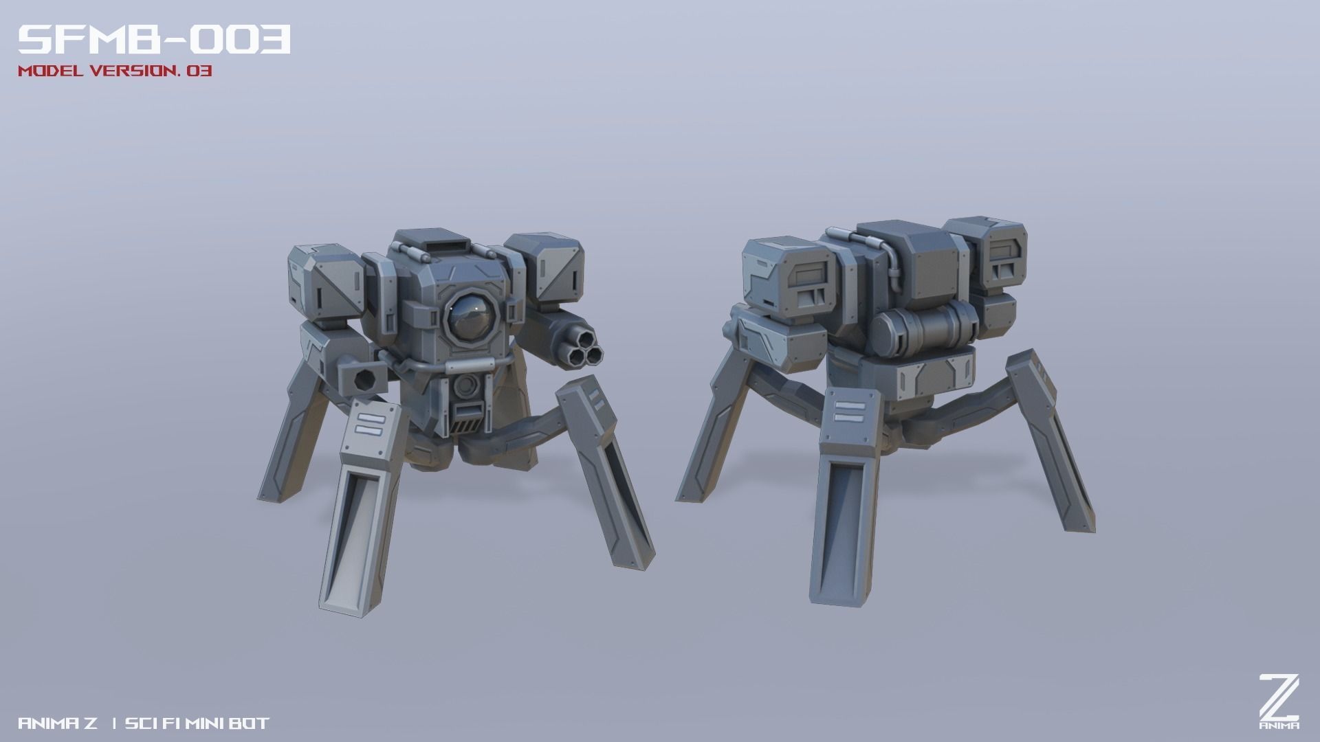Scifi Mini bot collection _8