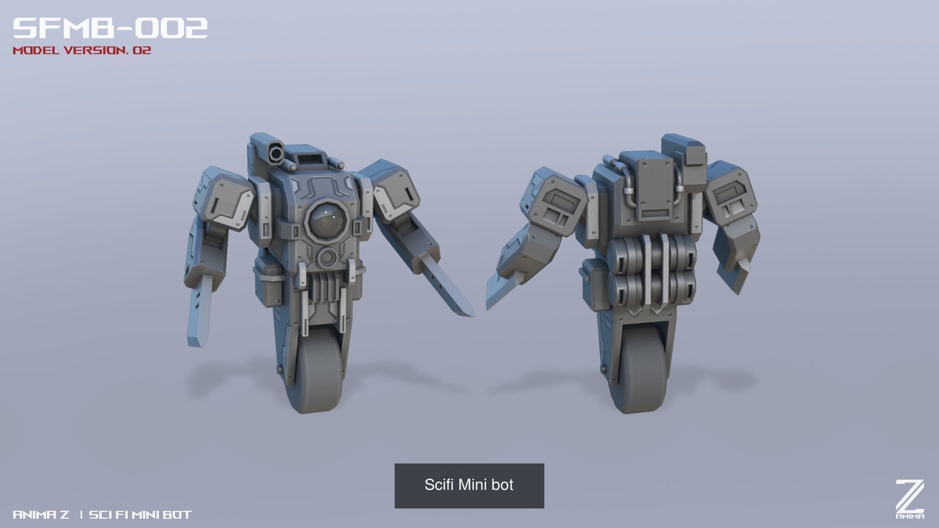 Scifi Mini bot collection _4