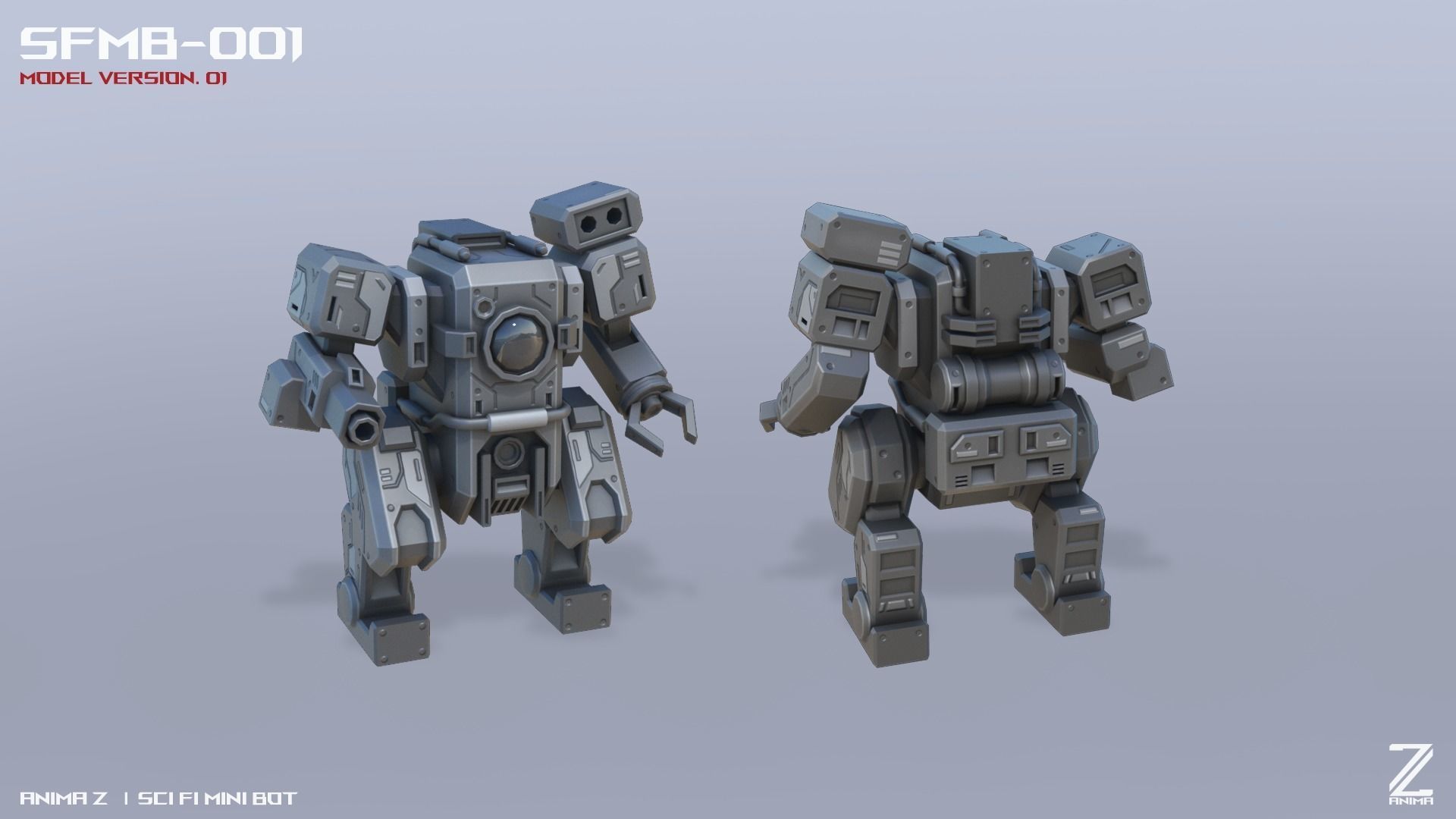 Scifi Mini bot collection _1