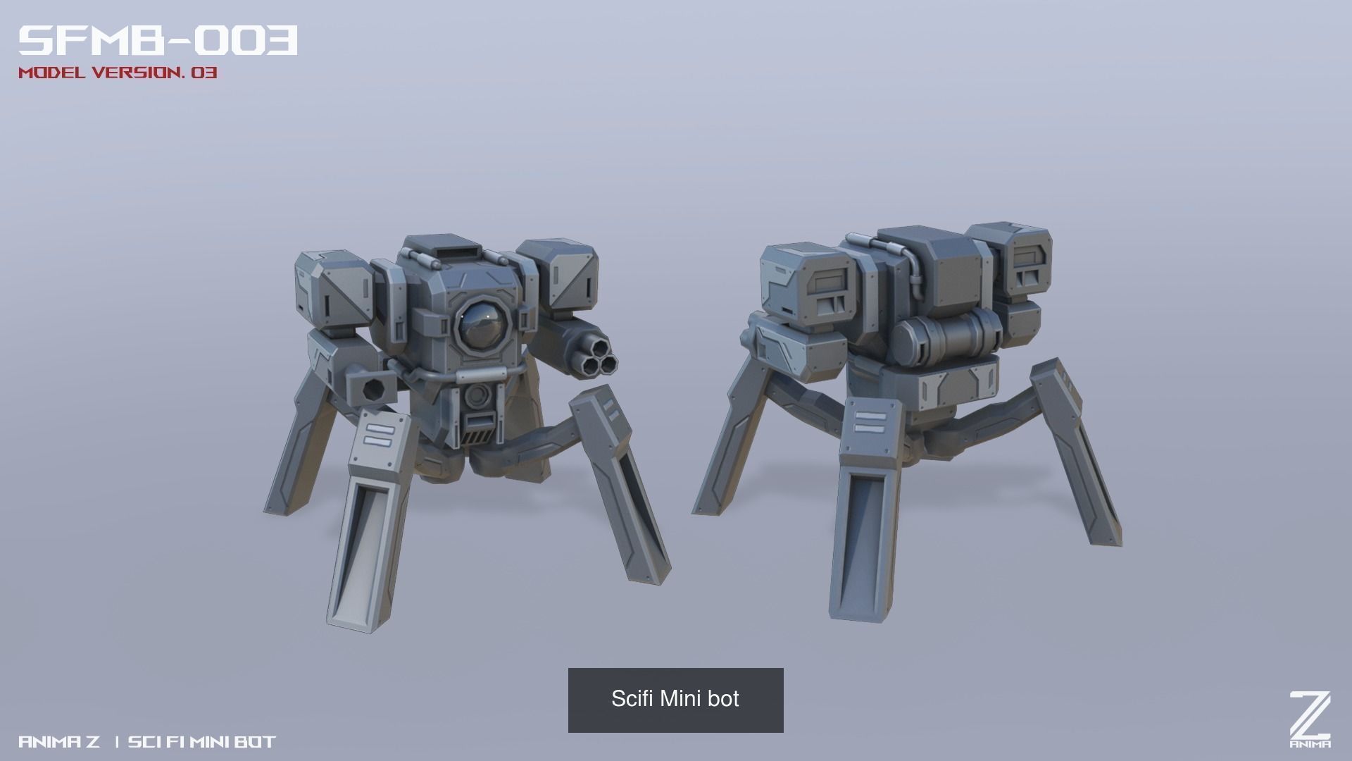 Scifi Mini bot collection _6