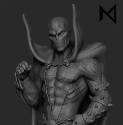 Spawn Sculpture 3D print model
