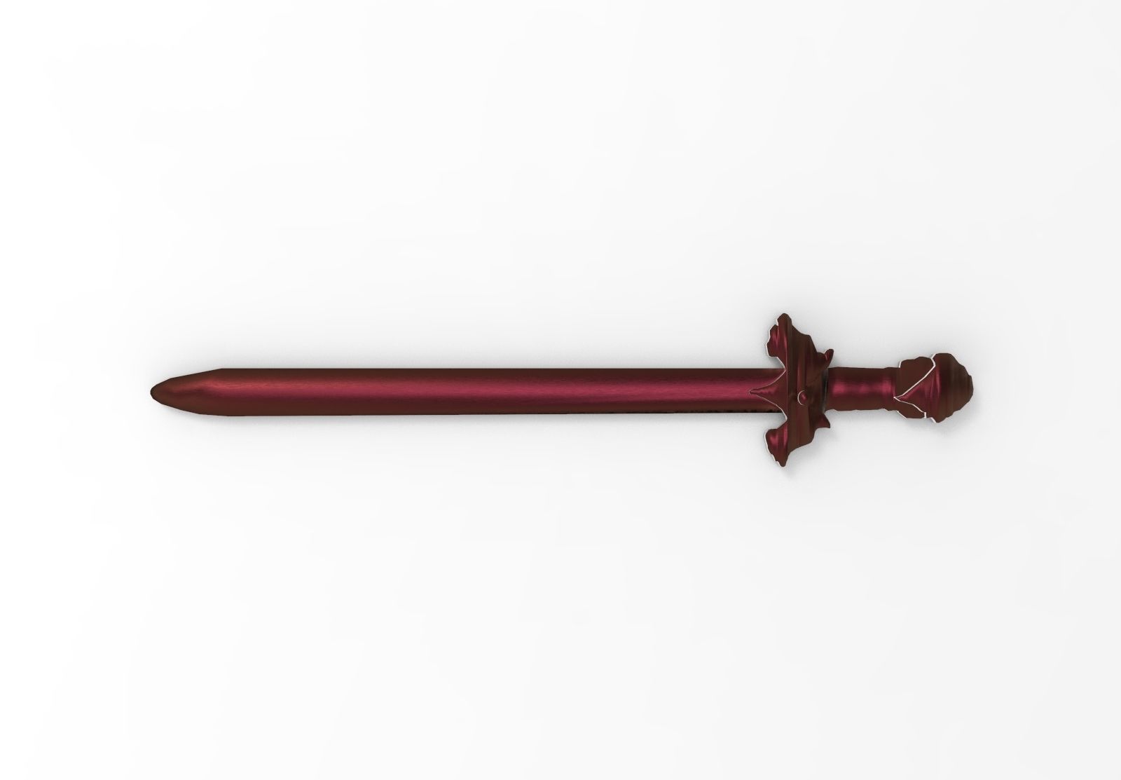 Sword type K 3D model_1