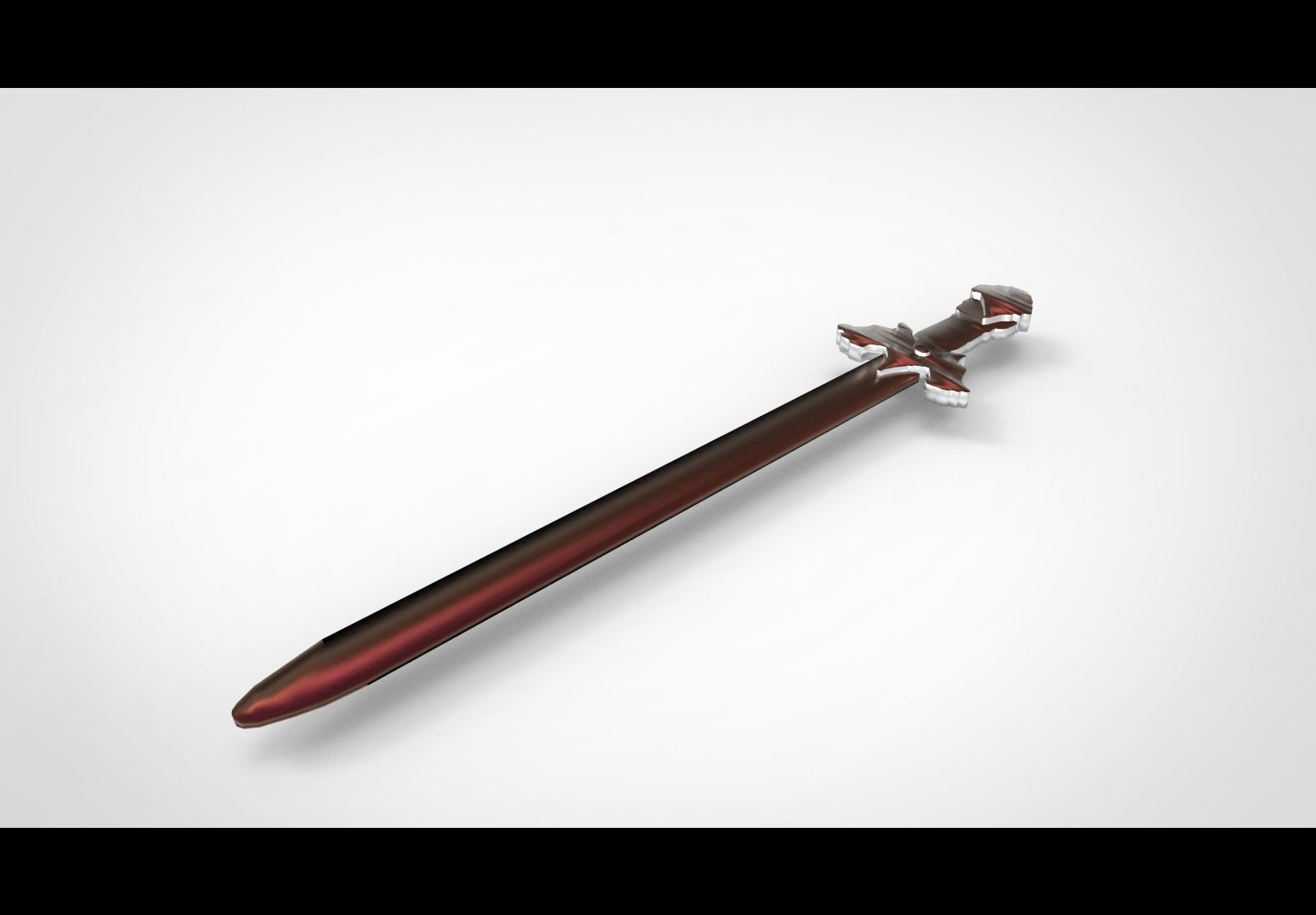 Sword type K 3D model_4