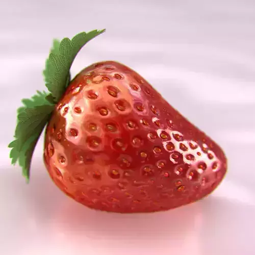 Strawberry Beauty 3D model