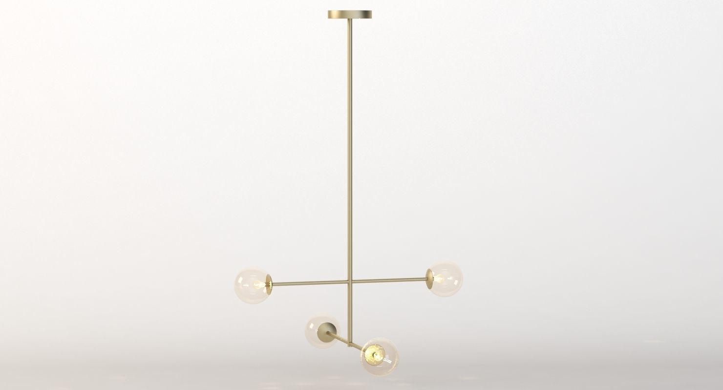 Line Pendant 04 by snelling studio 3D model_2