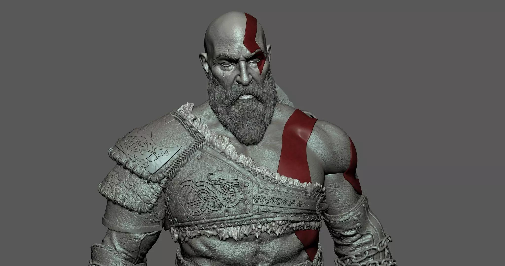 Kratos  3D print model_0