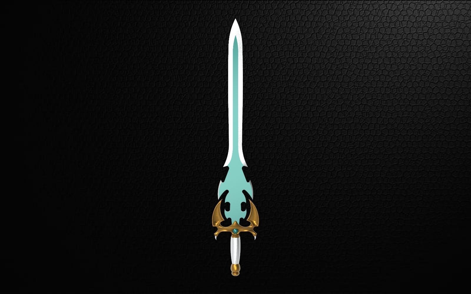 Sword type M 3D model_6