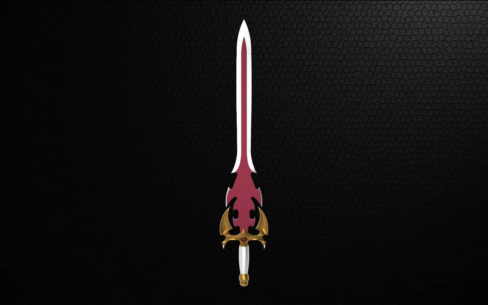 Sword type M 3D model_0