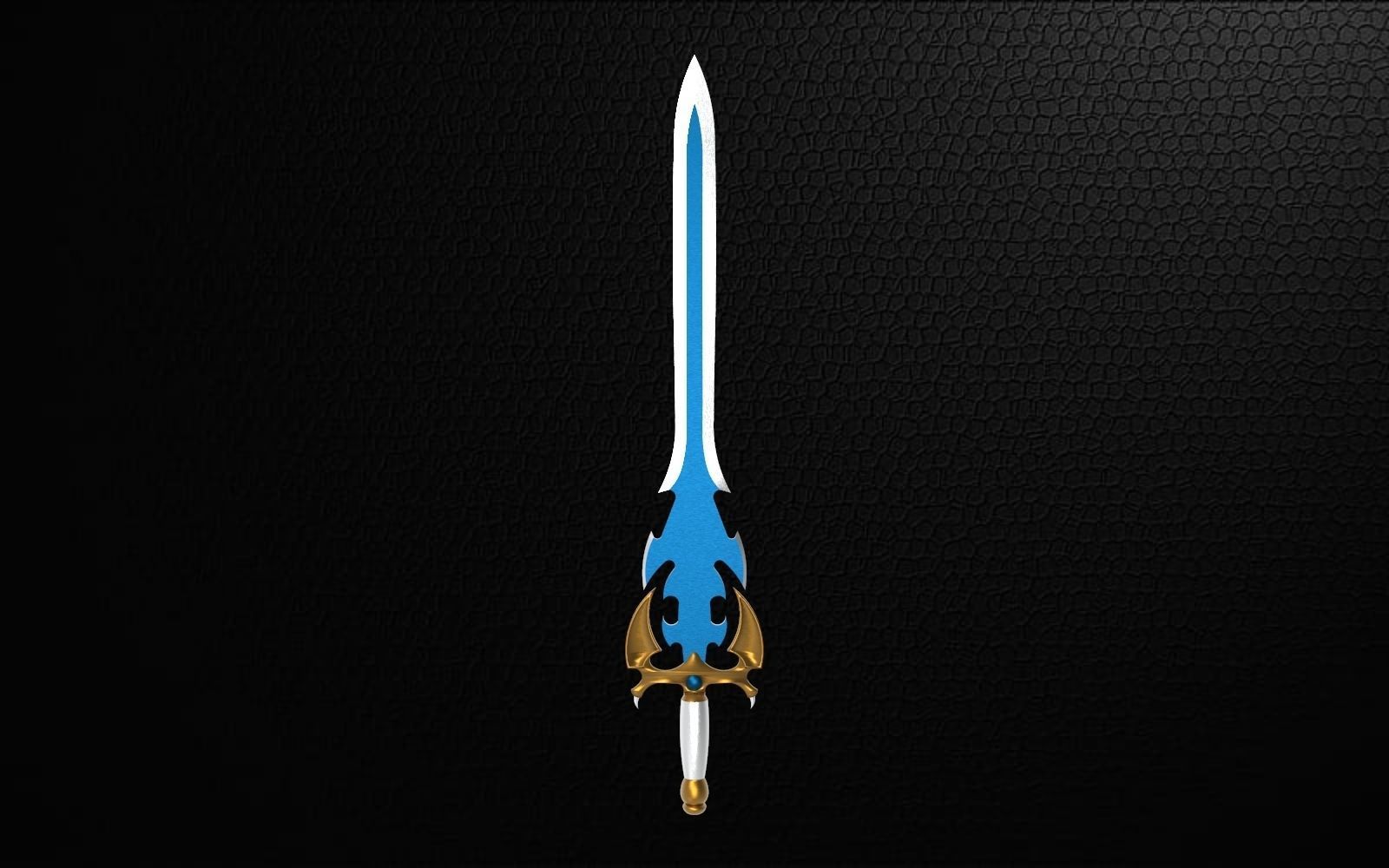 Sword type M 3D model_5