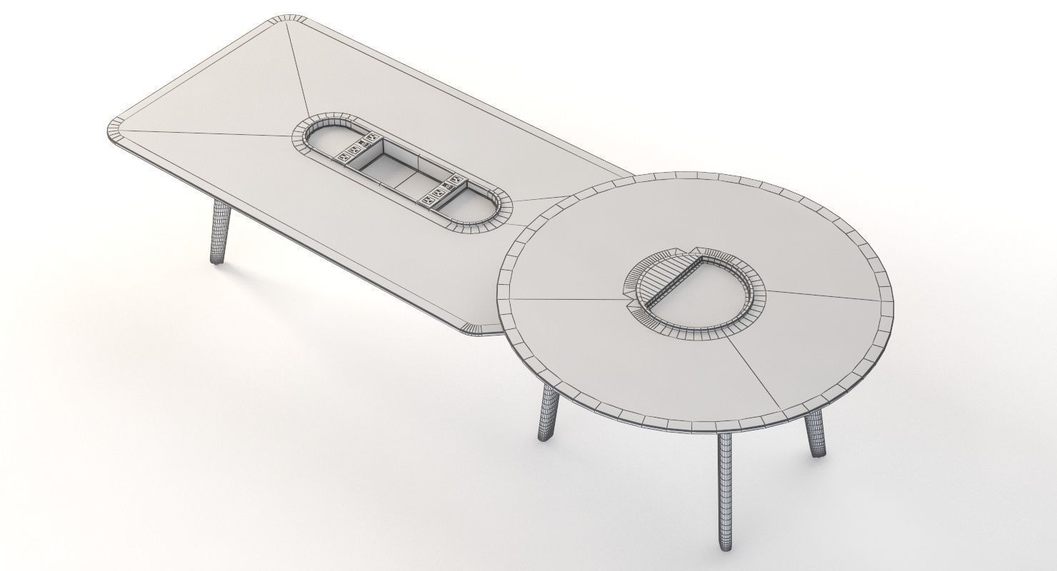 Discover Immerse Collaborative Tables 3D model_12