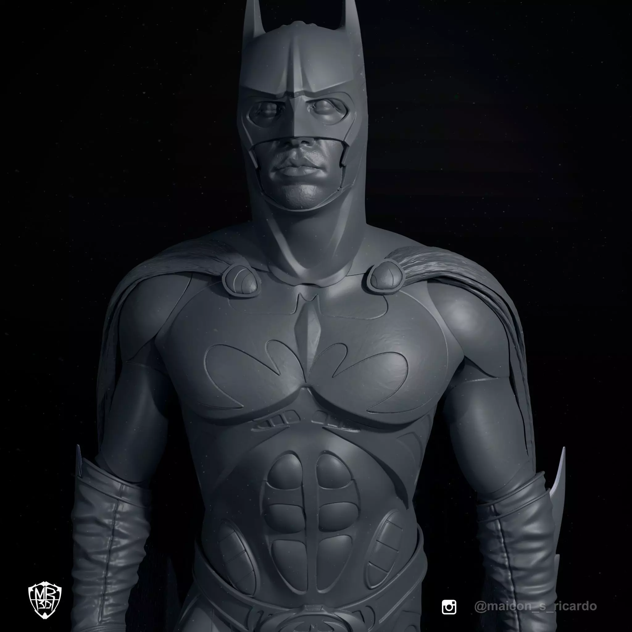 Batman Forever Sonar Suit 3D print model_0