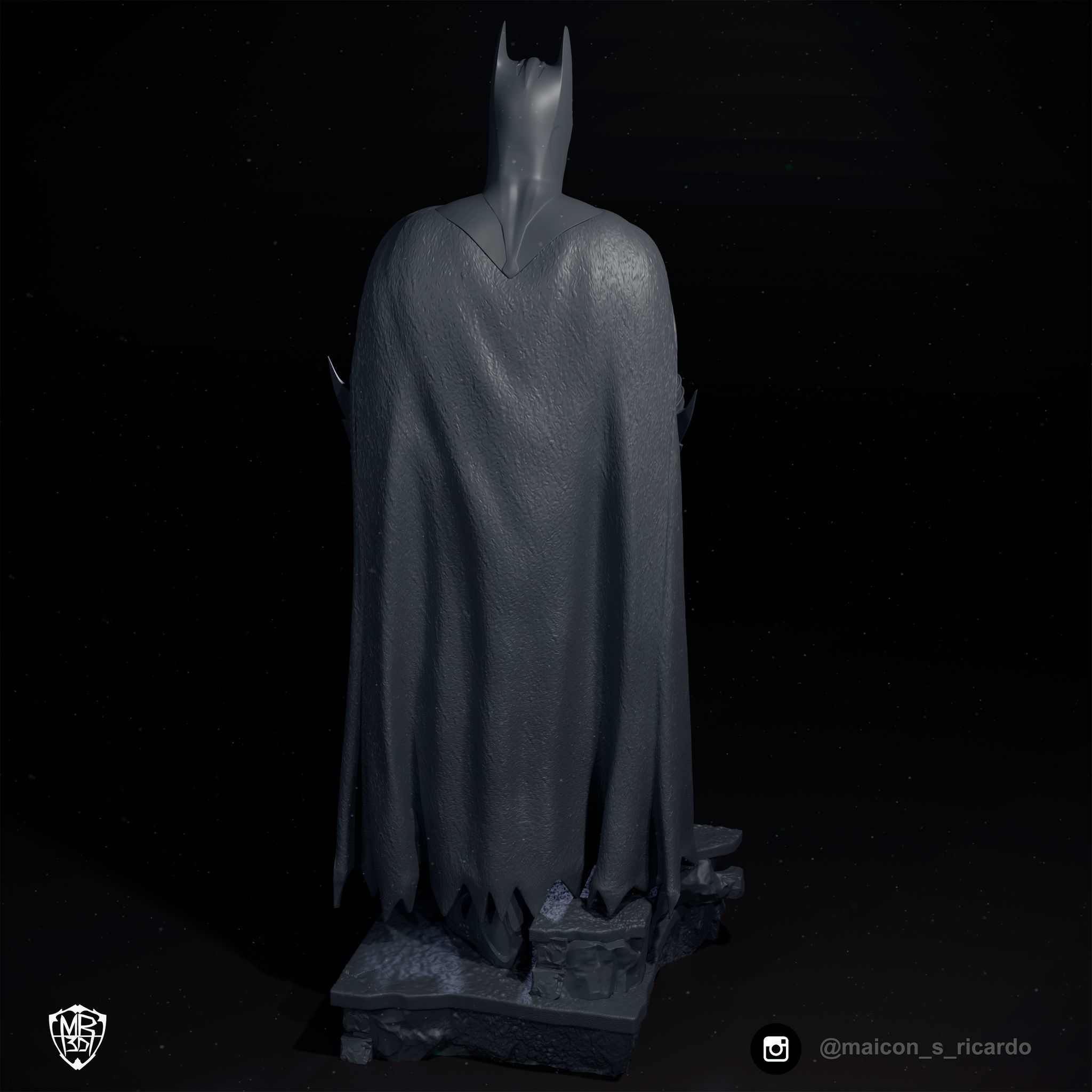Batman Forever Sonar Suit 3D print model_2