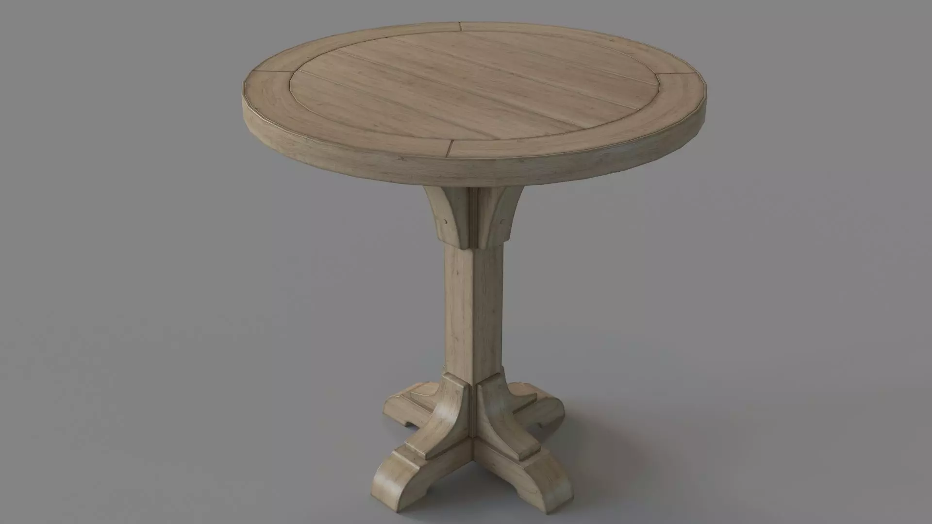 Highland Ridge Bistro Pub Table 3D model_0