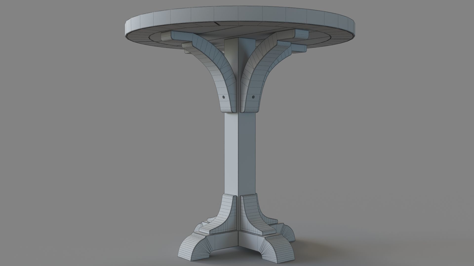 Highland Ridge Bistro Pub Table 3D model_5