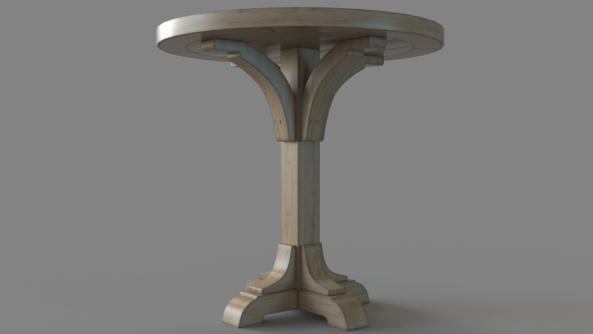 Highland Ridge Bistro Pub Table 3D model_4
