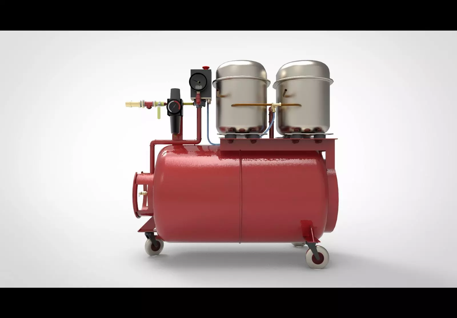 Air compressor type A 3D model_0
