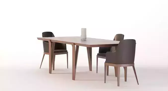 David Dining Table 102 And Chair