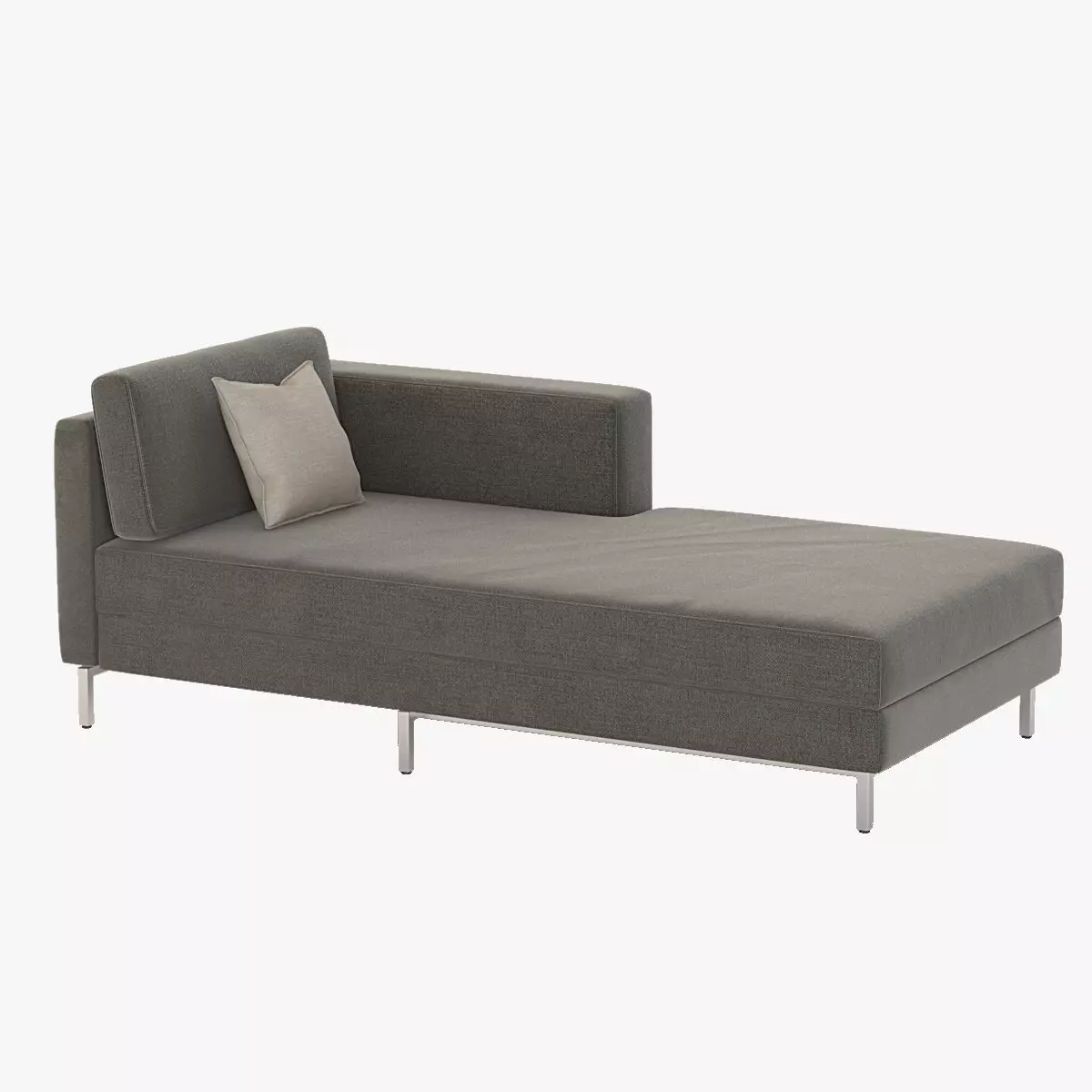 Davenport Bi Sectional Chaise Daybed 3D model_0
