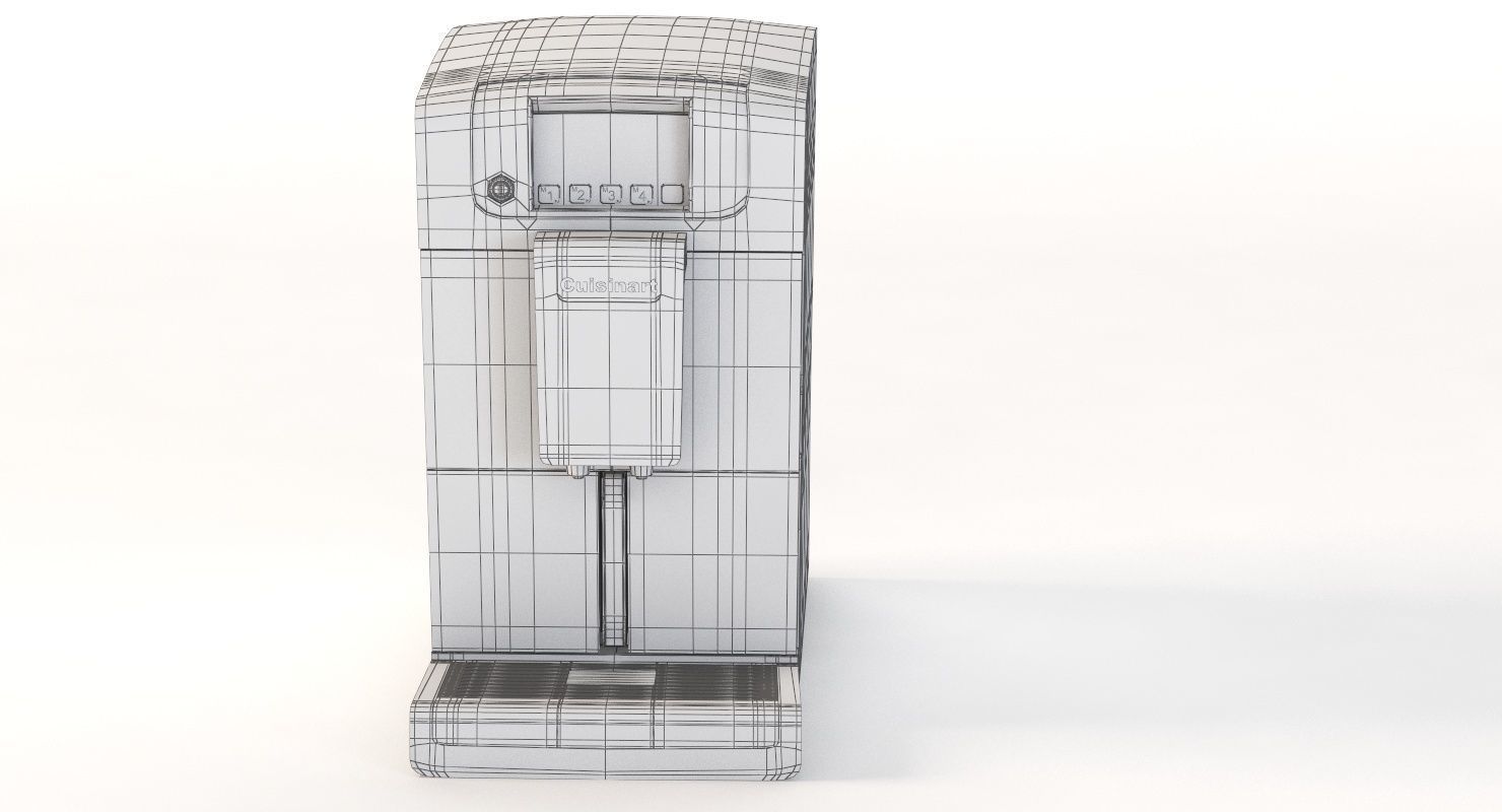 Cuisinart Em 1000 Defined Espresso Maker Machine 3D model_9