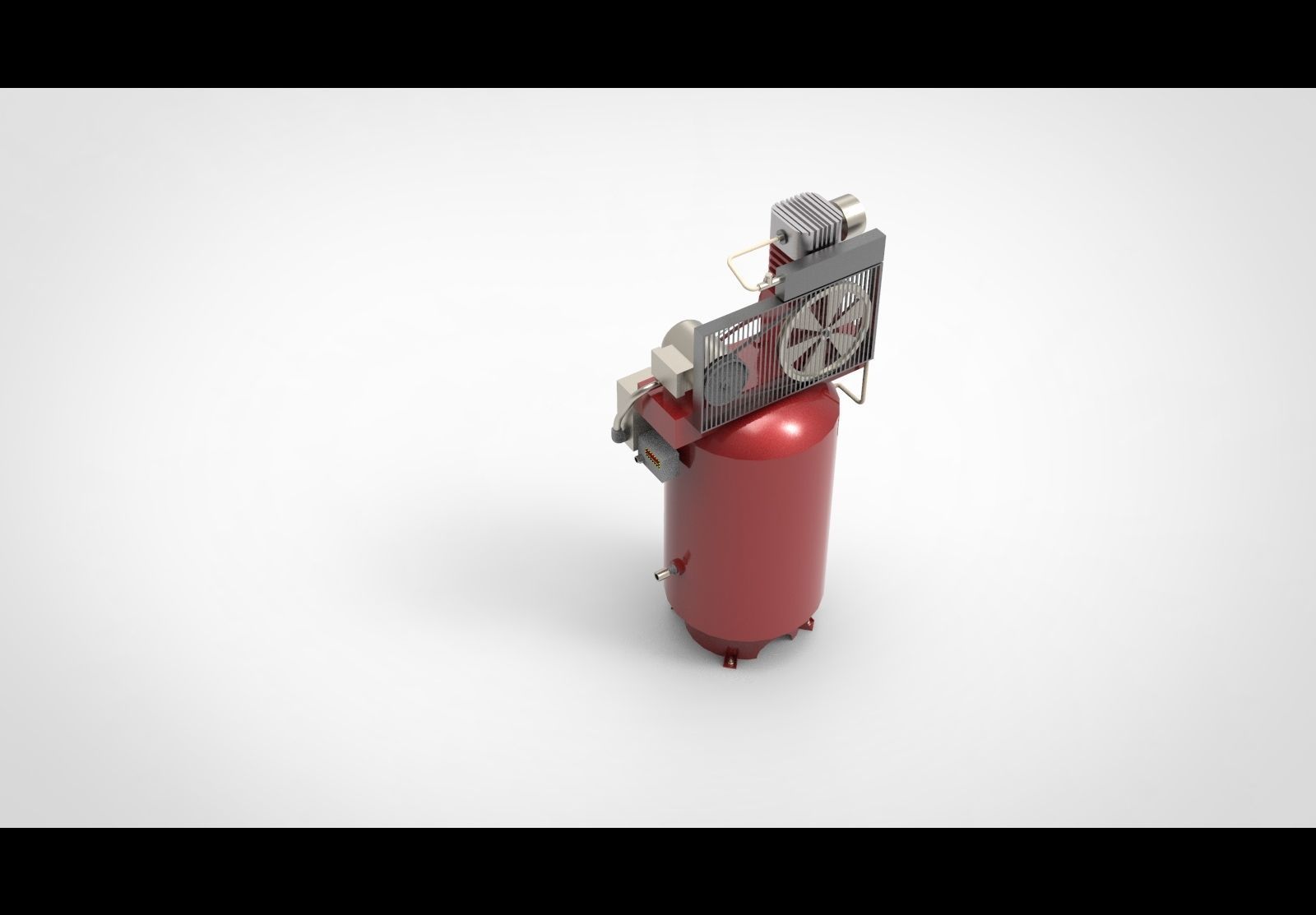 Air compressor type B 3D model_4