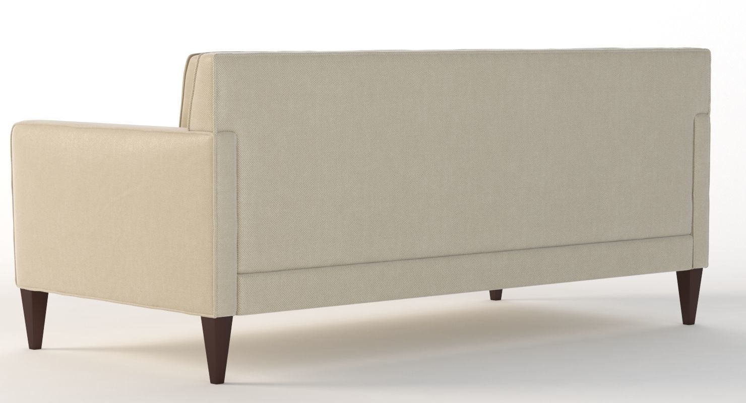 Crate And Barrel Rochelle Two Seater Sofa 3D model_6