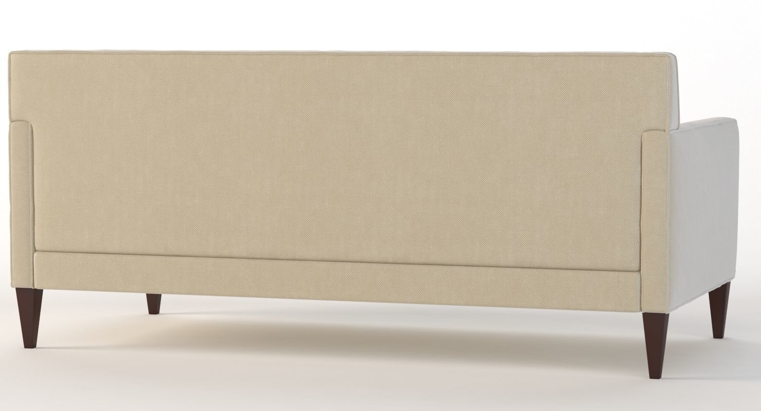 Crate And Barrel Rochelle Two Seater Sofa 3D model_5