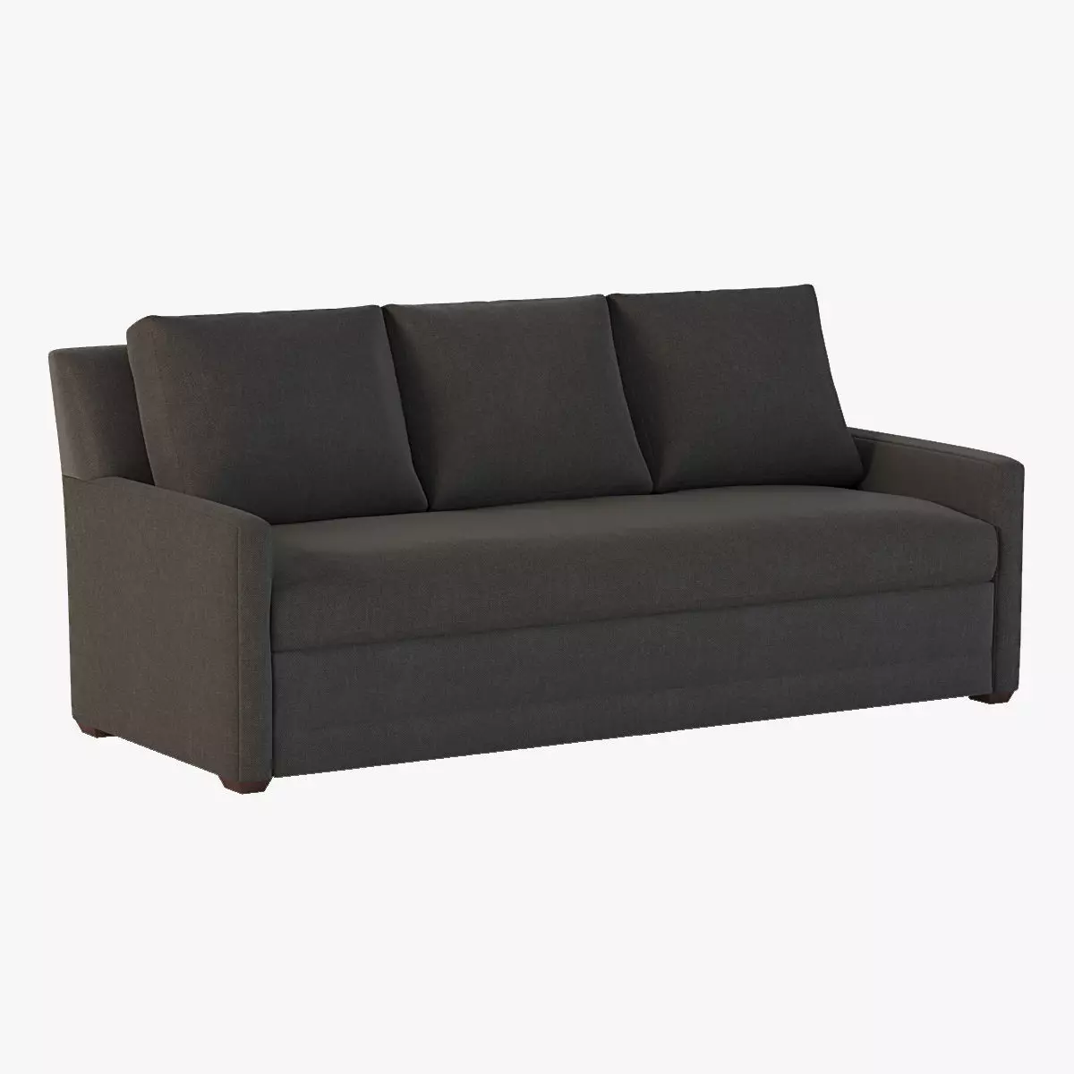 Crate And Barrel Reston Three Seater Sectional Sofa 3D model_0