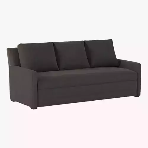 Crate And Barrel Reston Three Seater Sectional Sofa