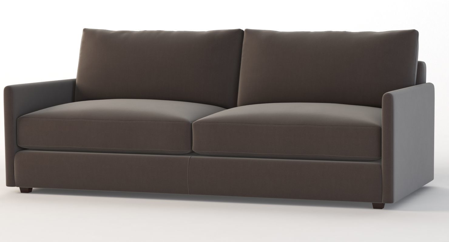 Crate and Barrel Drake Two Seater Sofa 3D model_8