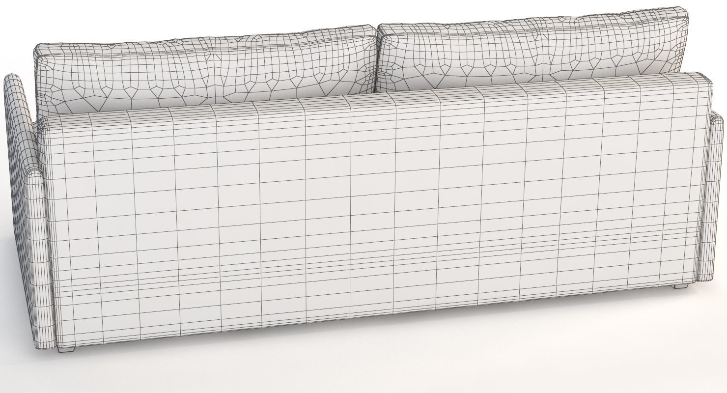 Crate and Barrel Drake Two Seater Sofa 3D model_9
