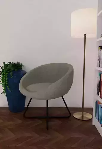 HOMESRUS Kimberly Accent Chair