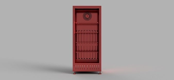 COOLER locker 3D model