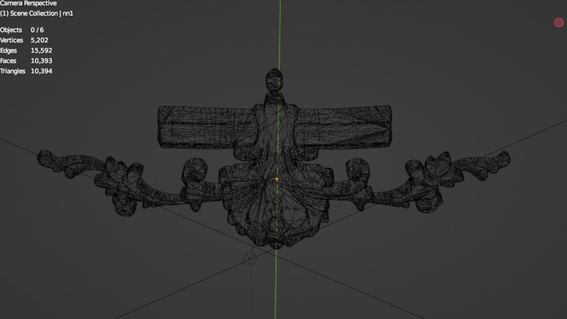 Classic decor ornament 230 3D model_5