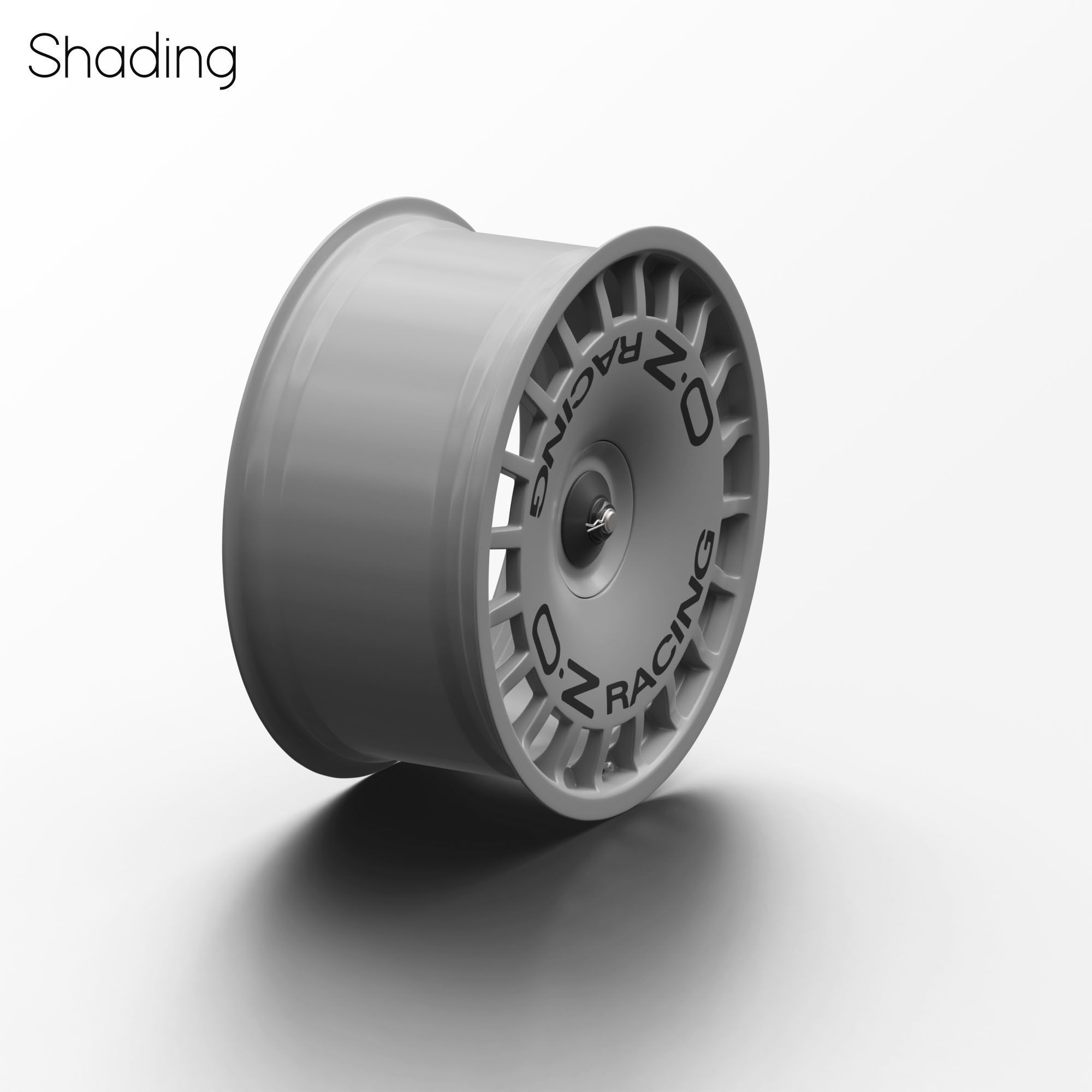 OZ Racing Magnesium Rim DTM 190E 3D Model 3D model 3D model_6