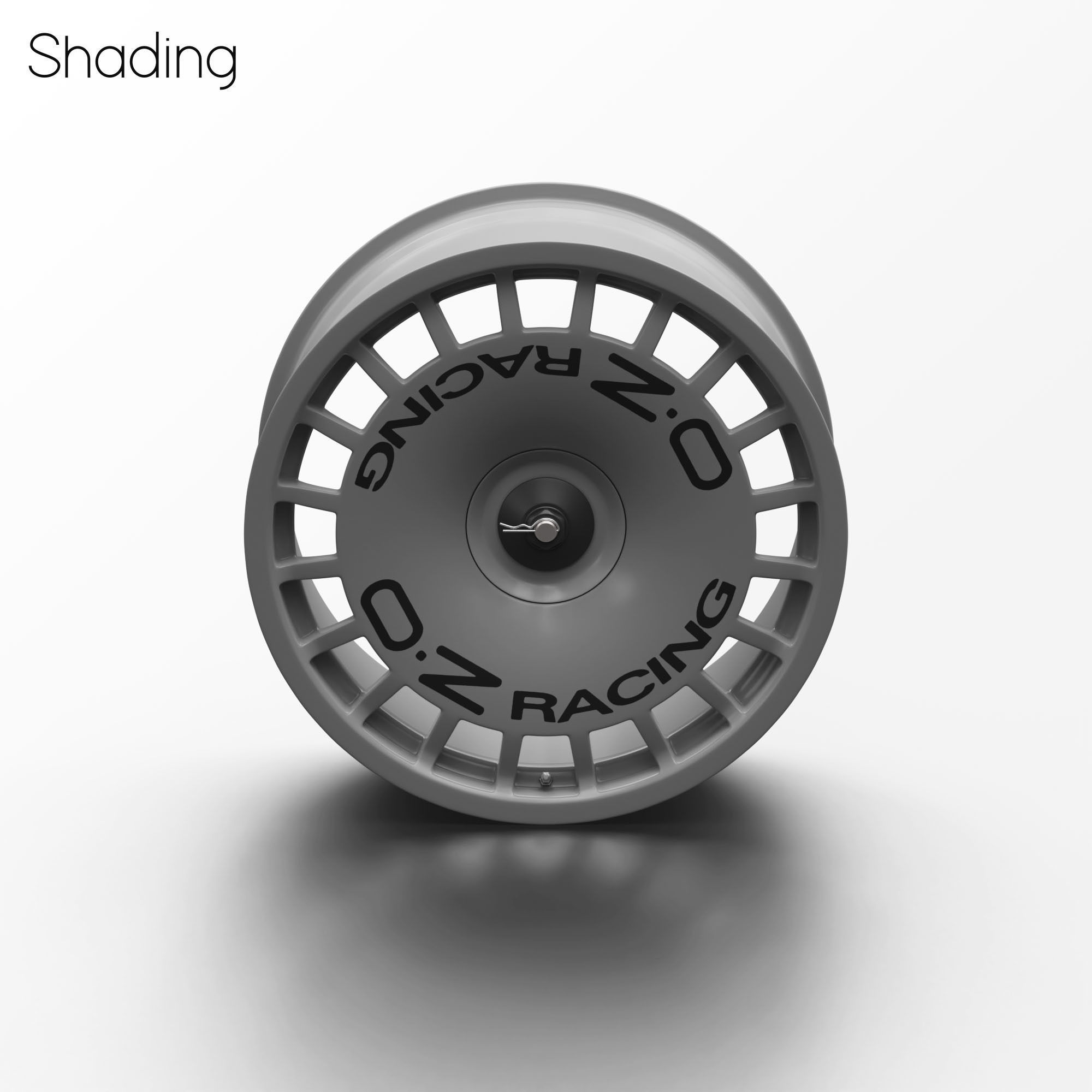 OZ Racing Magnesium Rim DTM 190E 3D Model 3D model 3D model_5