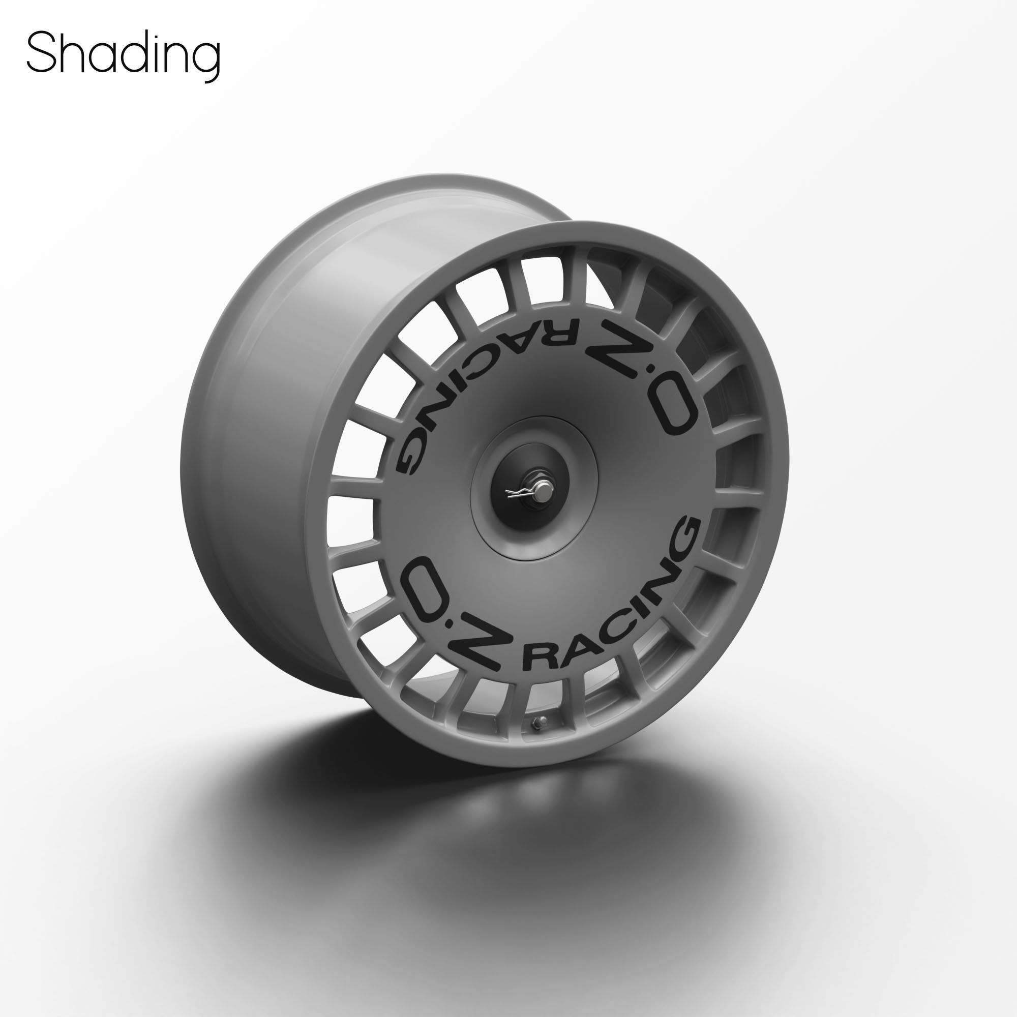 OZ Racing Magnesium Rim DTM 190E 3D Model 3D model 3D model_4