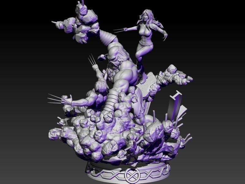 Maestro versus Logan 3D print model_6