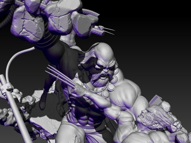 Maestro versus Logan 3D print model_10