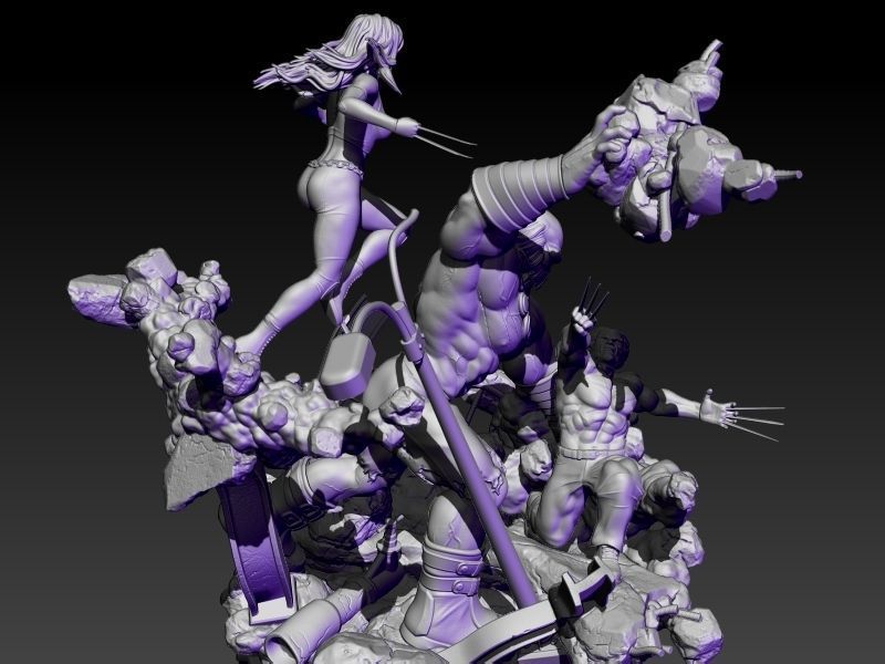 Maestro versus Logan 3D print model_8