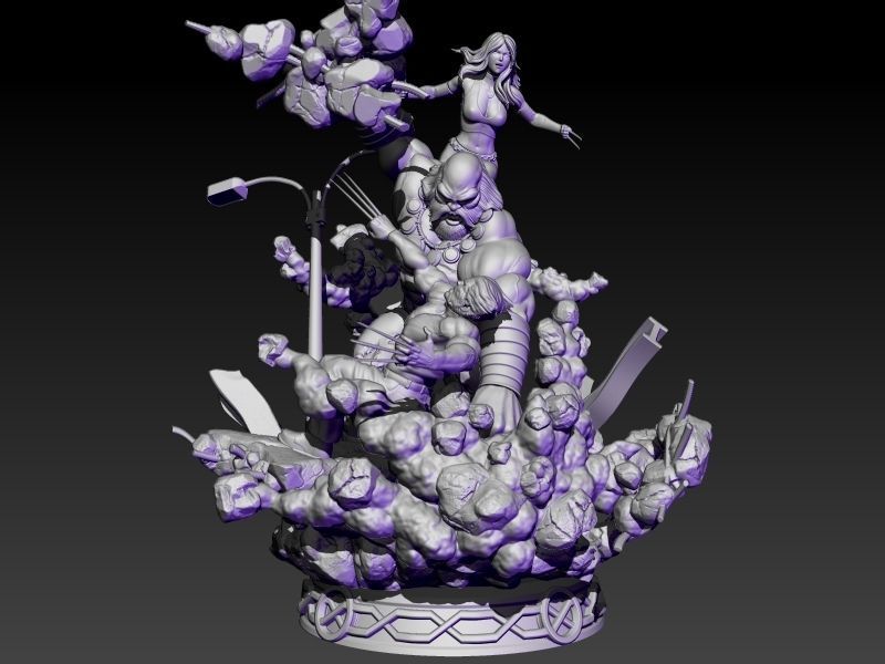 Maestro versus Logan 3D print model_5