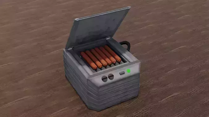 Grill sims hot dog maker