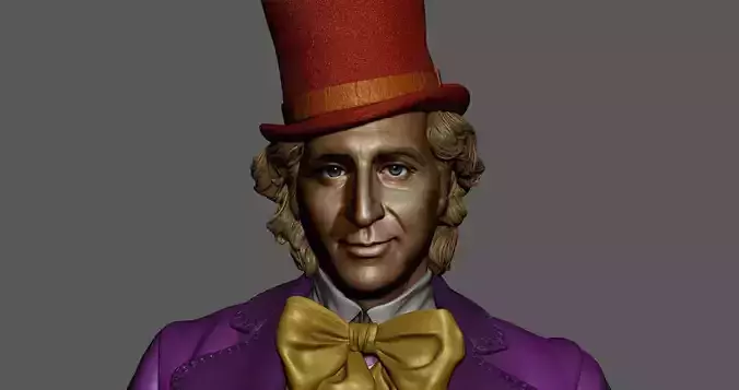 Willy Wonka Original version 3D print model